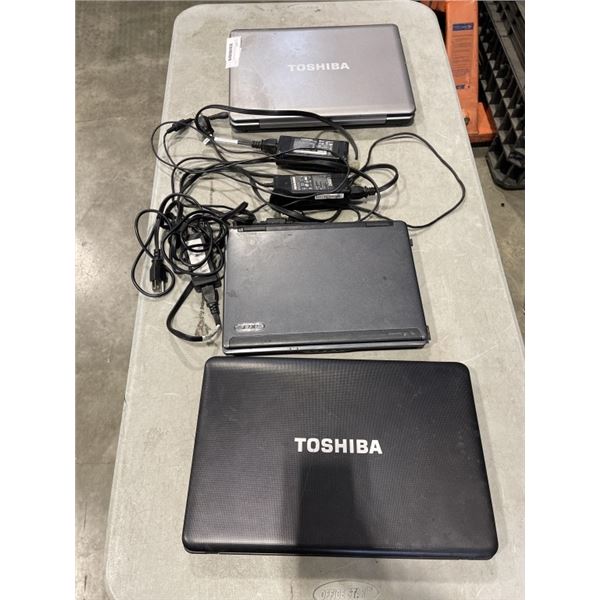 ASSORTED LAPTOPS AND CHARGERS, UNTESTED