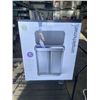 Image 1 : SIMPLE HUMAN DUAL COMPARTMENT STAINLESS GARBAGE CAN