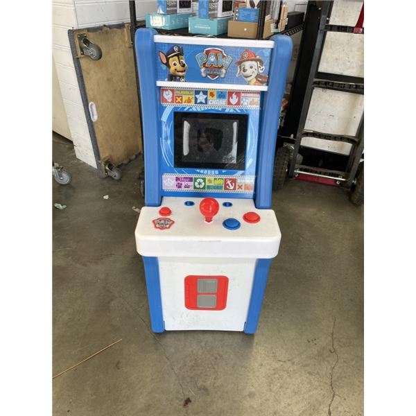 KIDS PAW PATROL ARCADE STYLE GAME - WORKING