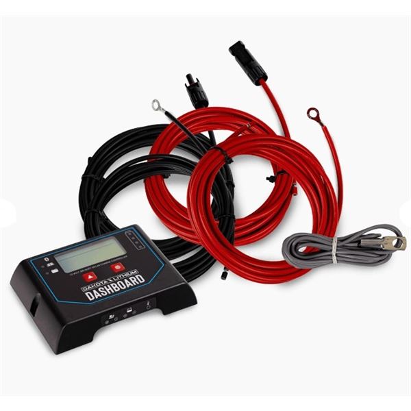 NEW DAKOTA LITHIUM DASHBOARD, 12 VOLT 300WATT SOLAR CHARGE CONTROLLER