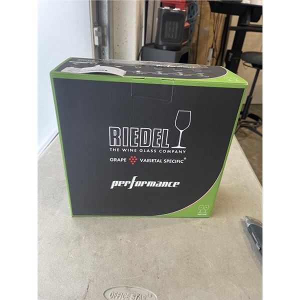 2 RIEDEL CABERNET WINE GLASSES