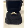 Image 2 : NEW 14K GOLD PLATED 2.0CT HEART CUT SIMULATED DIAMND (CZ) RING, SIZE 7
