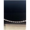 Image 3 : NEW PLATINUM PLATED 5.5MM ROPE BRACELET 8" LONG