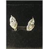 Image 2 : NEW PLATINUM PLATED 1.0CT MARQUISE CUT SIMULATED DIAMOND (CZ) LEVERBACK EARRINGS
