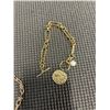 Image 3 : GOLD TONE LINKS BRACELET AND NECKLACE