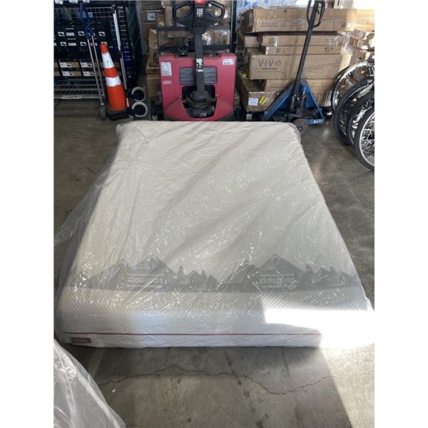 AS NEW QUEEN SIZE DOUGLAS SUMMIT MATTRESS