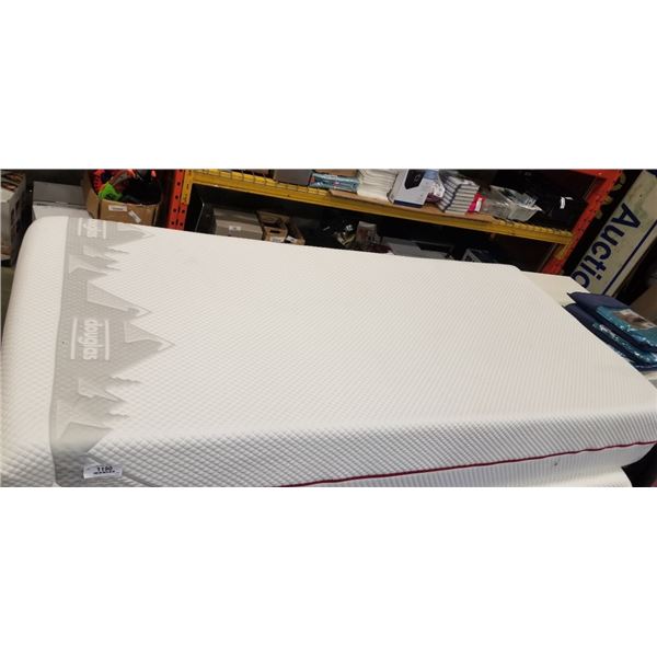 AS NEW TWIN SIZE DOUGLAS ALPINE MATTRESS