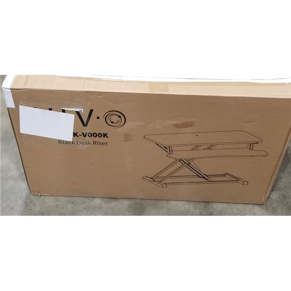 VIVO BLACK DESK RISER