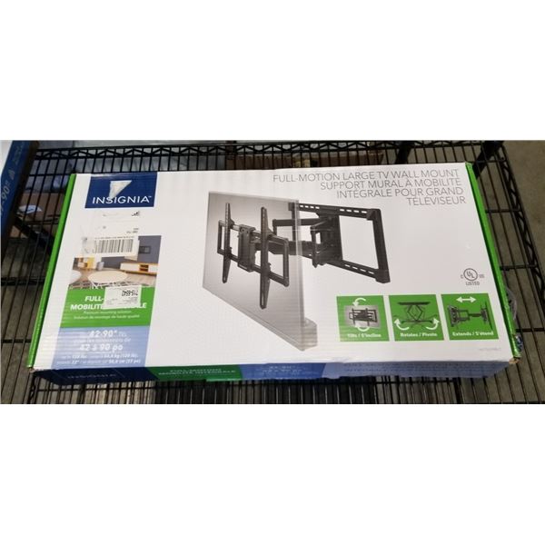 INSIGNIA 42-90" FULL MOTION TV MOUNT