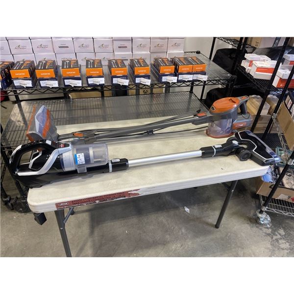 BISSELL AND SHARK  ROCKET VACUUMS, BISSELL IS CORDLESS