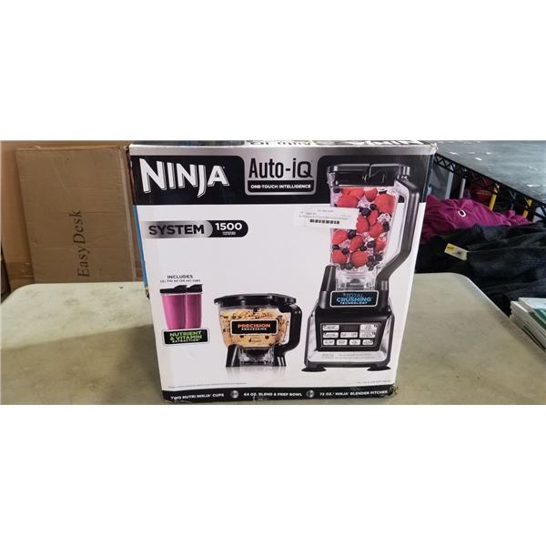 NUTRI NINJA AUTO IQ BLENDER SYSTEM BL681C WORKING