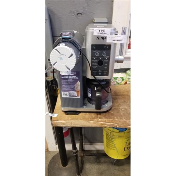 NINJA CREAMI SWIRL ICE CREAM MAKER - TESTED WORKING, RETAIL $429