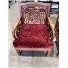 Image 3 : PAIR OF HAND CARVED ROSEWOOD ARMCHAIRS