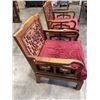 Image 5 : PAIR OF HAND CARVED ROSEWOOD ARMCHAIRS