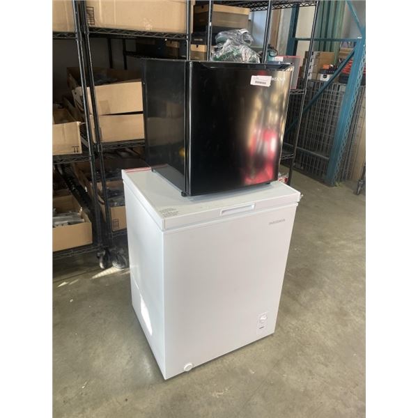 INSIGNIA CHEST FREEZER AND INSIGNIA COUNTERTOP FRIDGE BOTH RUN BUT AREN'T   COOLING