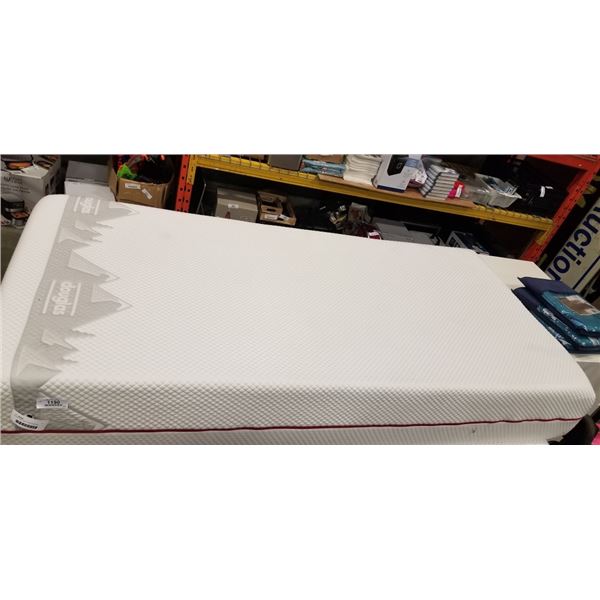 AS NEW TWIN SIZE DOUGLAS ALPINE MATTRESS