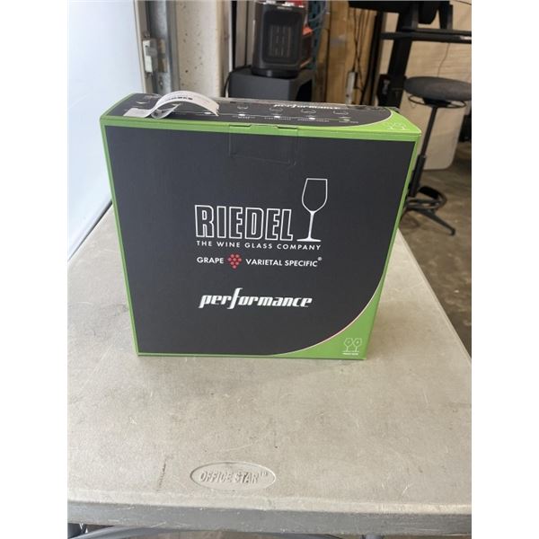 2 RIEDEL CABERNET WINE GLASSES