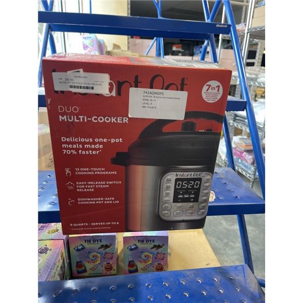 INSTANT POT DUO PLUS V5 7IN1 8QT PRESSURE COOKER - TESTED WORKING, RETAIL $179