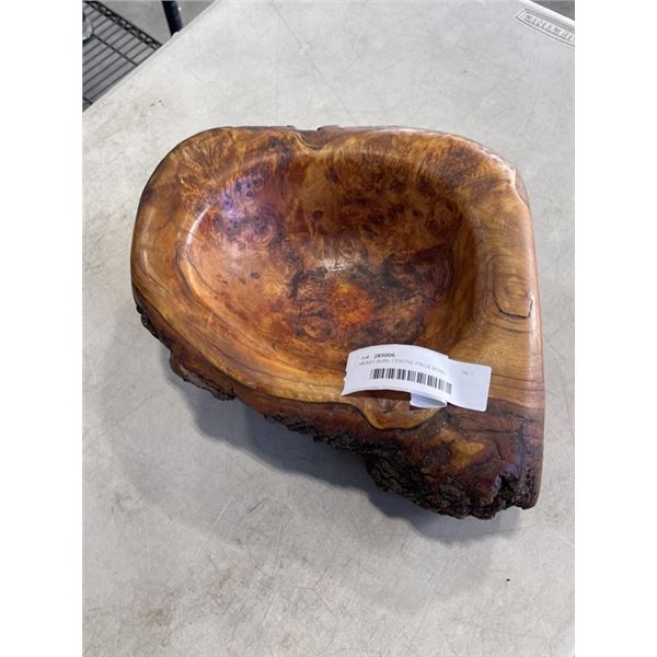 HEAVY BURL CENTRE PIECE BOWL