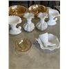 Image 3 : LOT OF ASSORTED CARNIVAL GLASS
