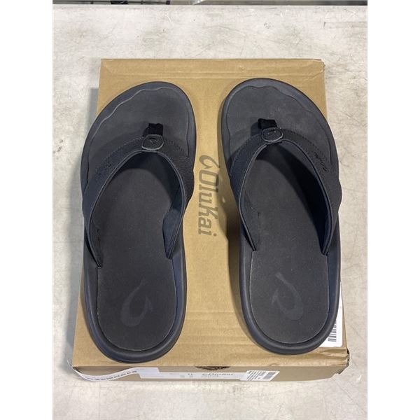 NEW OLU KAI OHANA BLACK MENS SIZE 11