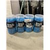 Image 1 : 4 NEW TUBS OF BLUE GLOW IN THE DARK ROCKS