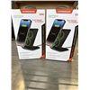 Image 1 : 2 NEW HYPERGEAR FAST CHARGE WIRELESS CHARGERS, WORKS IN PORTRAIT OR LANDSCAPE, CASE COMPATIBLE, INCL