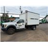 Image 2 : HILO (HI715) 2017 Ford F450 Box Truck, 12 Ft. w/ Lift Gate, Lic. 129HEN, 86105 Miles, Starts & Runs