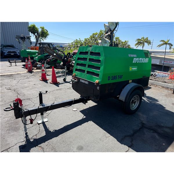 KONA (10173710) 2019 Rotair D185T4F Diesel Air Compressor (Starts & Runs - Needs Repair)