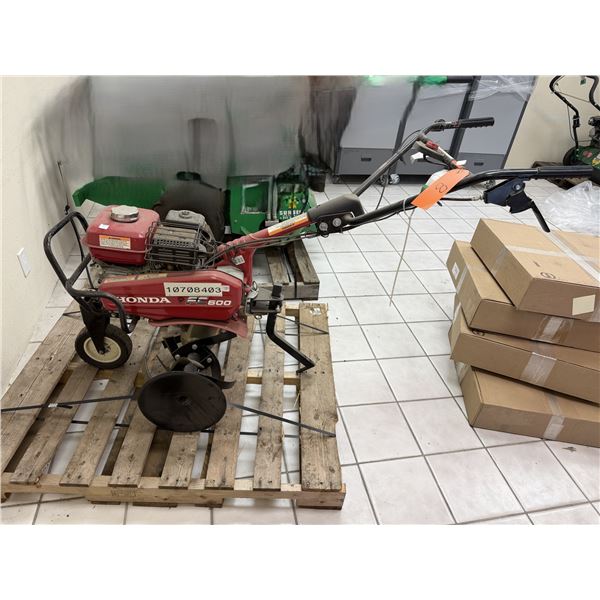 KONA (10708403) Appears Unused Honda FC600 Mid-Tine Tiller (Works)