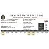 Image 1 : SKYLINE UNIVERSAL 5191