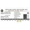 Image 1 : SKYLINE EASY DECISION 502