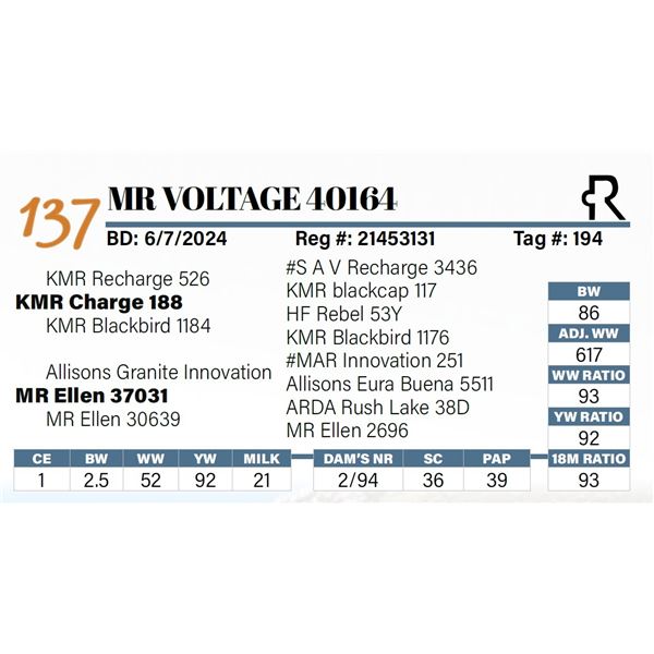 MR Voltage 40164
