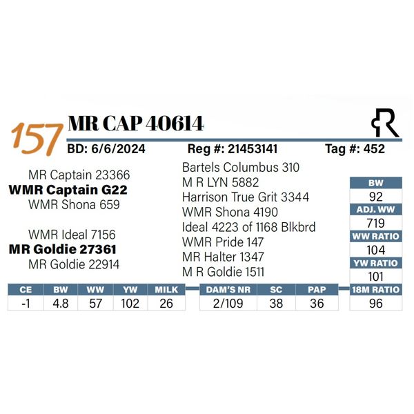 MR Cap 40614