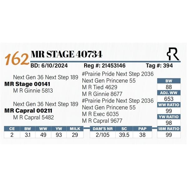 MR Stage 40734