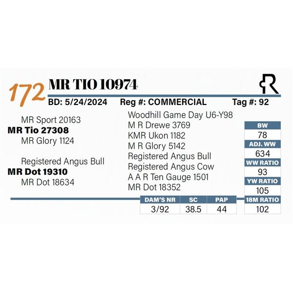MR Tio 10974