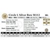 Image 1 : Circle L Silver Bow M112