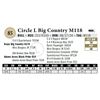 Image 1 : Circle L Big Country M118