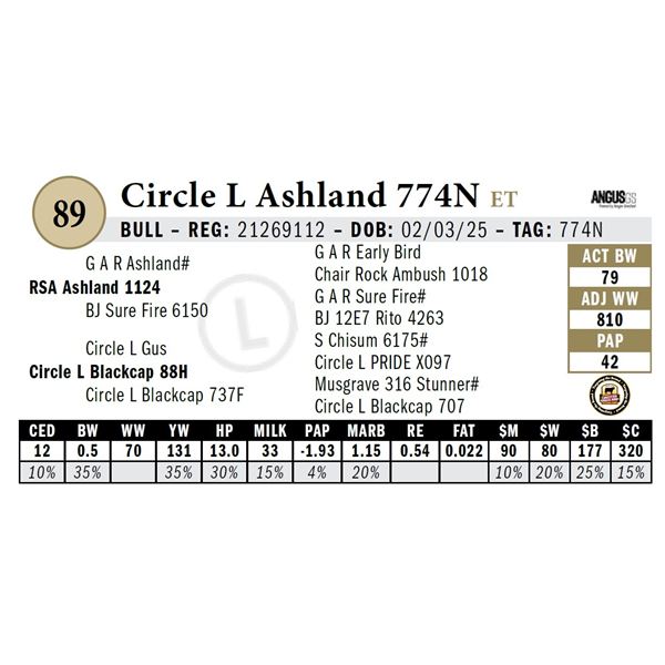 Circle L Ashland 774N