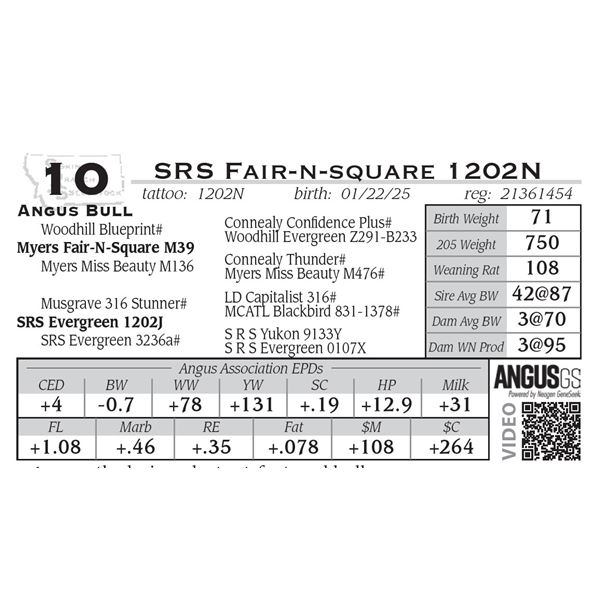 SRS Fair-n-square 1202N