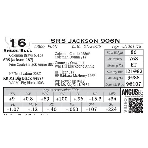 SRS Jackson 906N