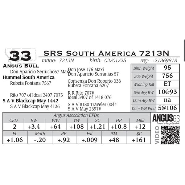 SRS South America 7213N