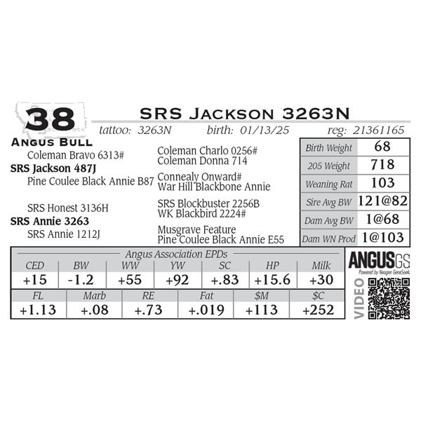 SRS Jackson 3263N