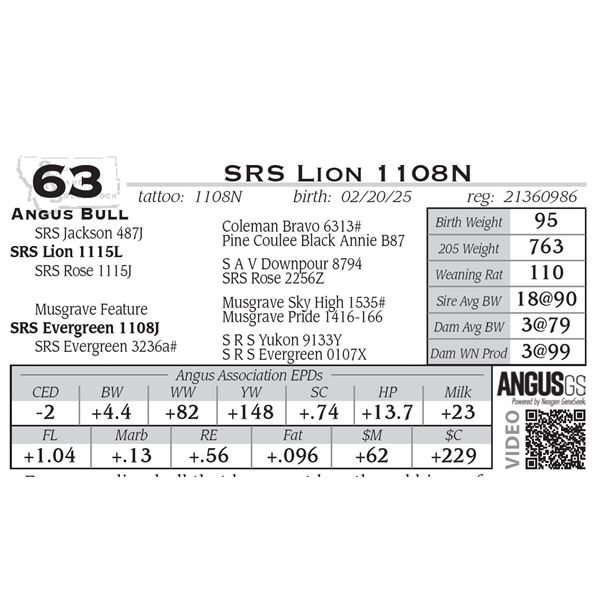 SRS Lion 1108N