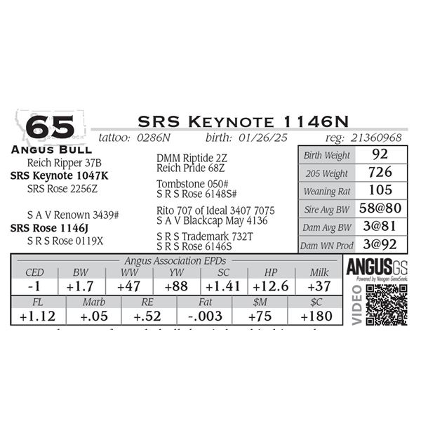 SRS Keynote 1146N
