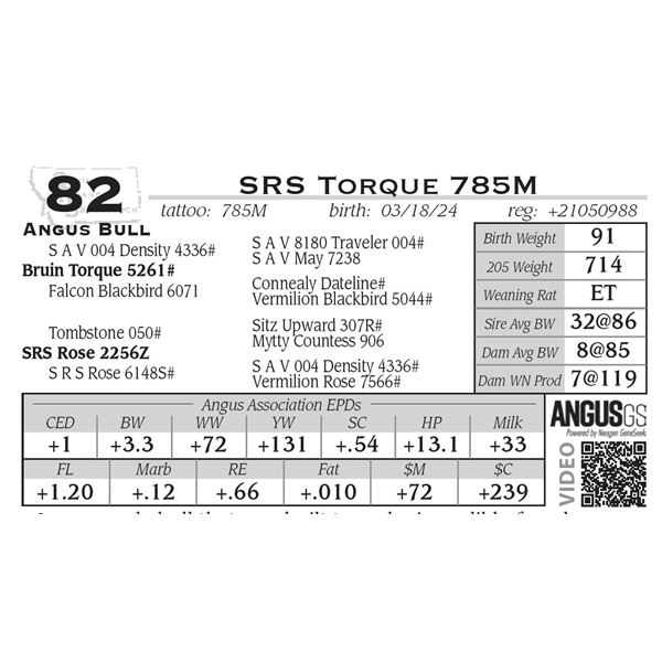 SRS Torque 785M