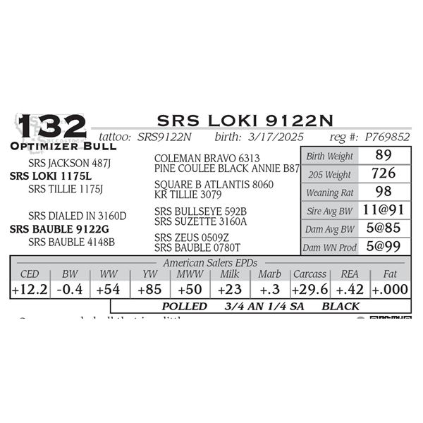 SRS LOKI 9122N