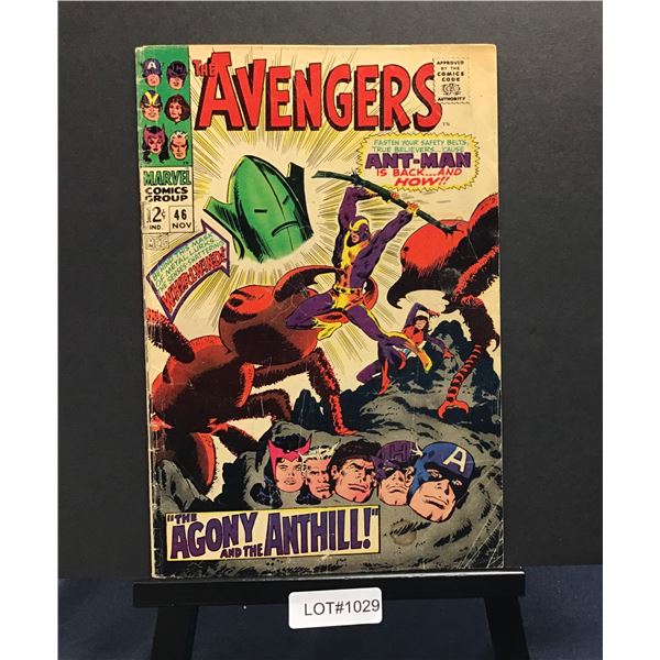 Avengers #46 (1967) KEY Issue