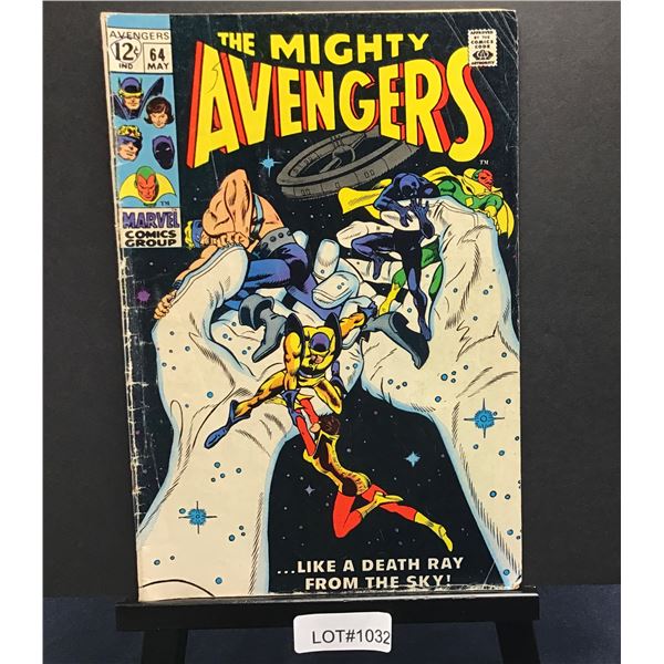 Avengers #64 (1969) KEY Issue