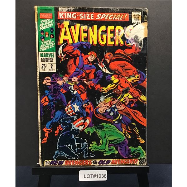 Avengers #2 Annual (1968) KEY Issue